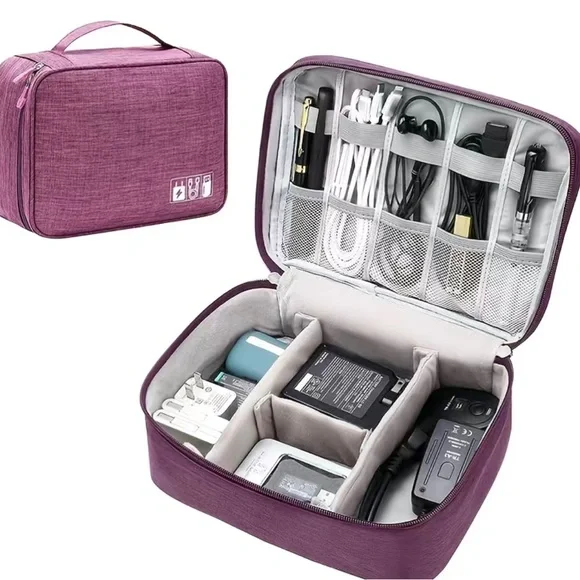 🌺 Electronic travel bag storage. New never out of wrapping. Black Available - Picture 4 of 7